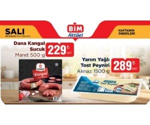 Bim 18 Kasım 2025 Salı Aktüel Ürünler İndirimleri