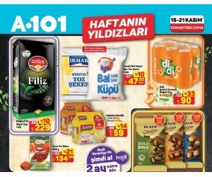 A101 Haftanın Yıldızları Kampanyası: 15 - 21 Kasım 2025
