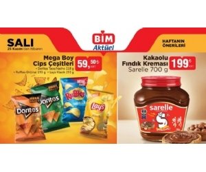 Bim 25 Kasım 2025 Salı Aktüel Ürünler Kampanyası