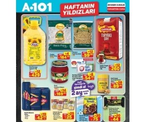 A101 29 Kasım - 5 Aralık 2025 Haftanın Yıldızları Kampanyası