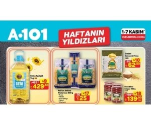 A101 1-7 Kasım 2025 Haftanın Yıldızları İndirim Kampanyası