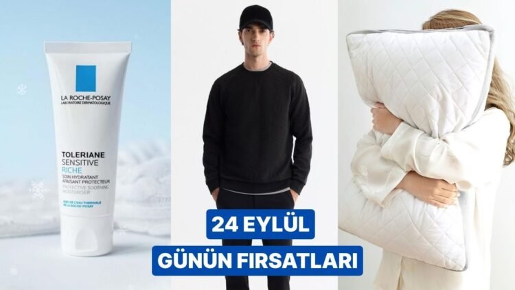 Bugün İndirimde Neler Var? La Roche-Posay İndiriminden Levi's Ürünlerine 24 Eylül 2025 Günün Fırsatları