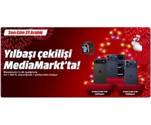MediaMarkt Yılbaşı Çekilişi 2025