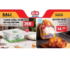 BİM 16 Aralık 2025 Salı Aktüel Ürünler İndirim Kampanyası