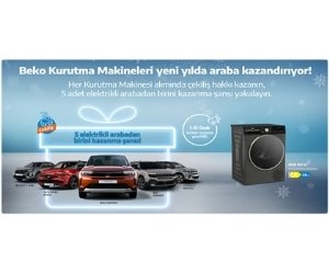 Beko Kurutma Makineleri Elektrikli Araba Hediyeli!