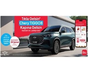 Tıklagelsin Chery TIGGO 8 Çekiliş Kampanyası