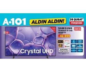 A101 26 Şubat 2026 Aldın Aldın Kampanyası