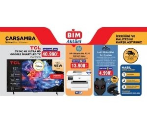 Bim 18 Mart 2026 Aktüel Ürünler Kampanyası