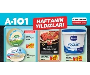 A101 28 Mart - 3 Nisan 2026 Haftanın Yıldızları Kampanyası