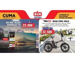 BİM 17 Nisan 2026 Güncel Ürünler Kampanyası