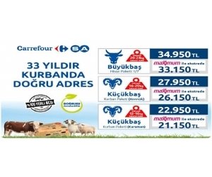 CarrefourSA Kurbanlık Satışı 2026