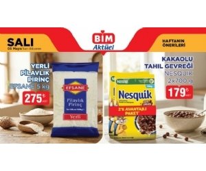 Bim 5 Mayıs 2026 Salı Aktüel Ürünler Kampanyası