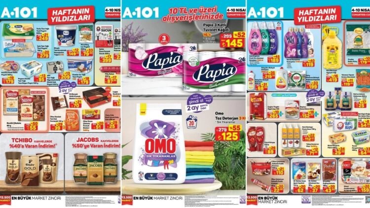 4 - 10 Nisan 2026 A101 Haftanın Yıldızları Kataloğu
