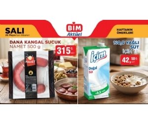 Bim 26 Mayıs 2026 Salı Güncel Ürünler Kampanyası