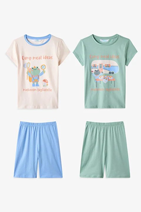 2'li Şortlu Pijama Takımları 999 TL - Penti indirimleri