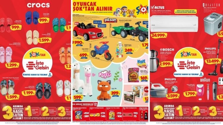 ŞOK'a Crocs Terlik Geliyor! 23 Mayıs 2026 ŞOK Aktüel Ürünler Kataloğu