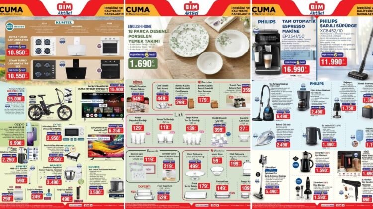 BİM'e Dondurma Yapabilen Hamur Yoğurma Makinesi Geliyor! 1 Mayıs 2026 BİM Aktüel Kataloğu