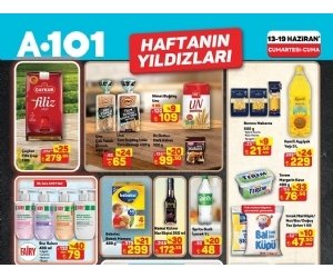 A101 13 - 19 Haziran 2026 Haftanın Yıldızları Kampanyası