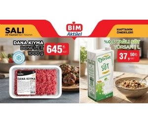Bim 23 Haziran 2026 Salı Aktüel Ürünler Kampanyası