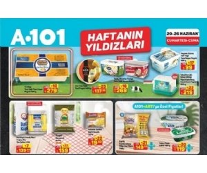 A101 20 - 26 Haziran 2026 Haftanın Yıldızları Kampanyası