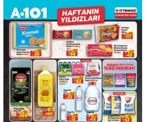 A101 4 - 10 Temmuz 2026 Haftanın Yıldızları Kampanyası