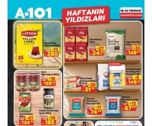 A101 18 - 24 Temmuz 2026 Haftanın Yıldızları Kampanyası