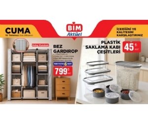 Bim 10 Temmuz 2026 Aktüel Ürünler İndirimleri