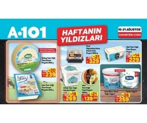 A101 15 - 21 Ağustos 2026 Haftanın Yıldızları Kampanyası