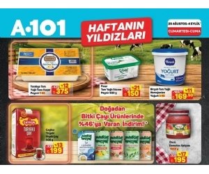 A101 29 Ağustos - 4 Eylül 2026 Haftanın Yıldızları Kampanyası