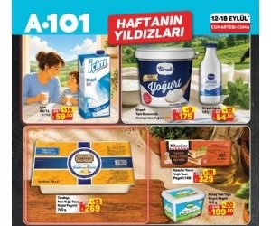 A101 12-18 Eylül 2026 Haftanın Yıldızları İndirim Kampanyası