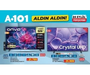 A101 24 Eylül 2026 Aldın Aldın Kampanyası