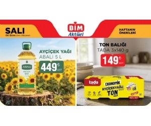 Bim 6 Ekim 2026 Salı Aktüel Ürünler Kampanyası
