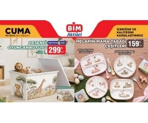 Bim 9 Ekim 2026 Aktüel Ürünler Kampanyası